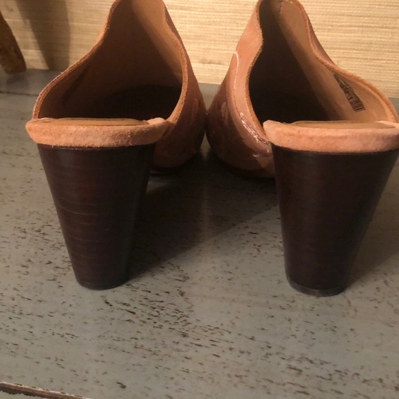 Anthropologie/Huma Blanco Heeled Mules - Picture 5 of 6